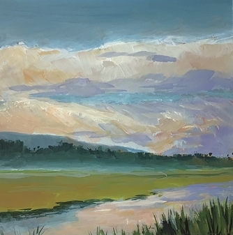 Early Morning II.  Cowichan Estuary $64